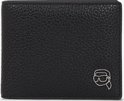 Karl Lagerfeld Kukkaro 'Ikon' värissä musta, Tuotenäkymä