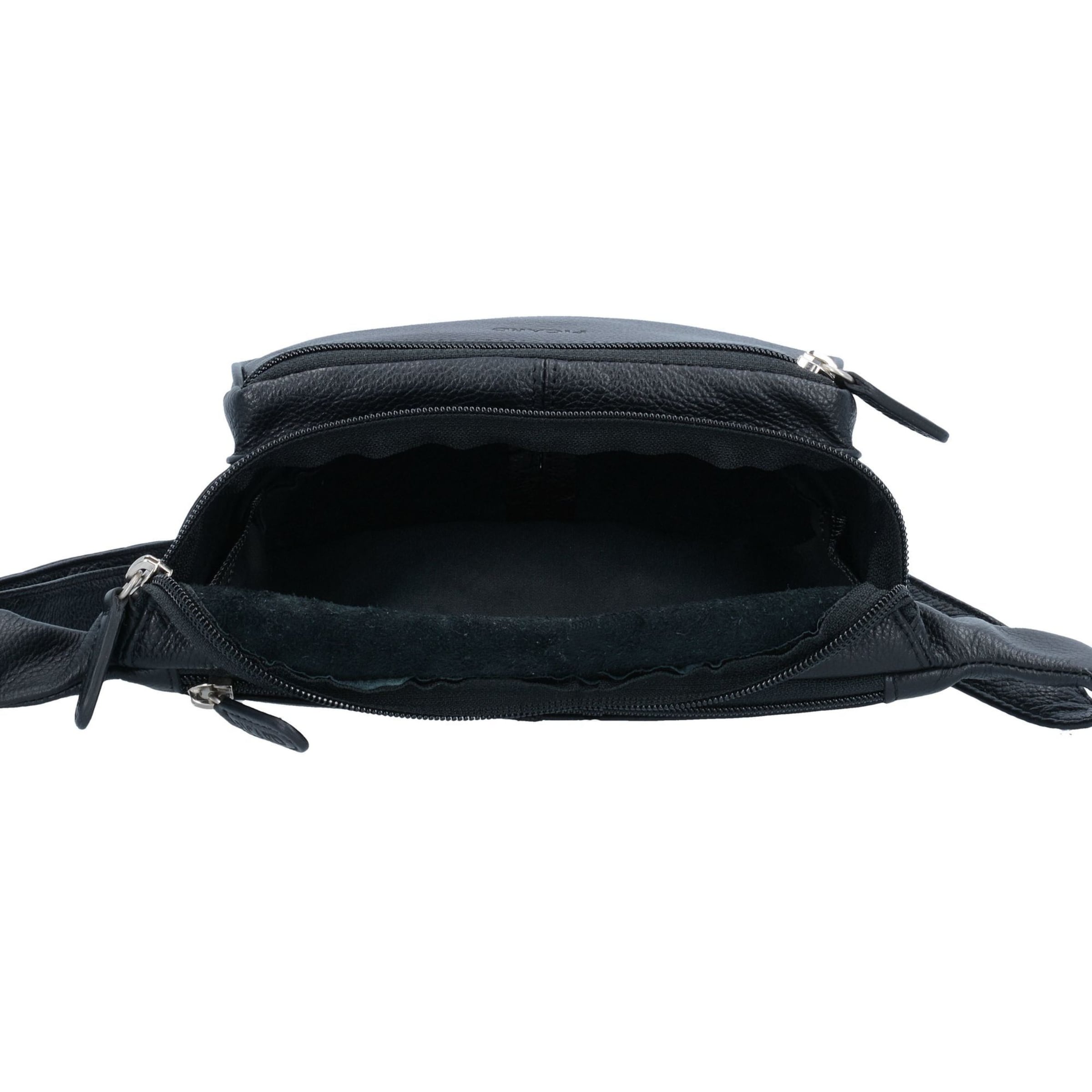 Picard Luis Gürteltasche Leder 20 cm in Schwarz