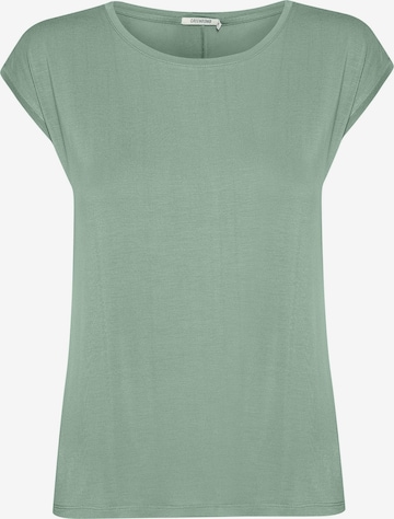 GREENBOMB Shirt 'Timid Basic' in Groen: voorkant