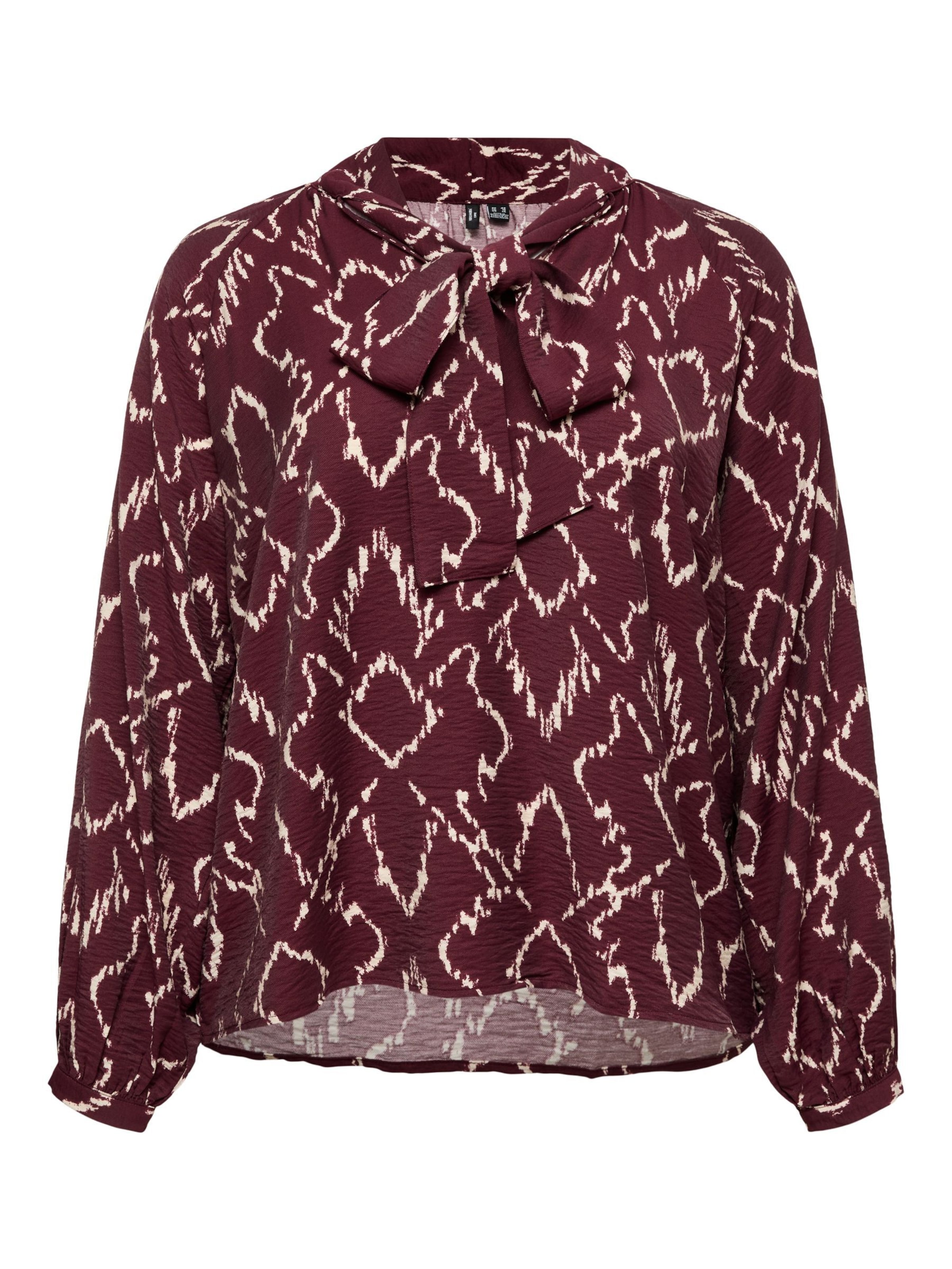 Camicia da donna 'VMCMilan' di Vero Moda Curve in rosso: frontale