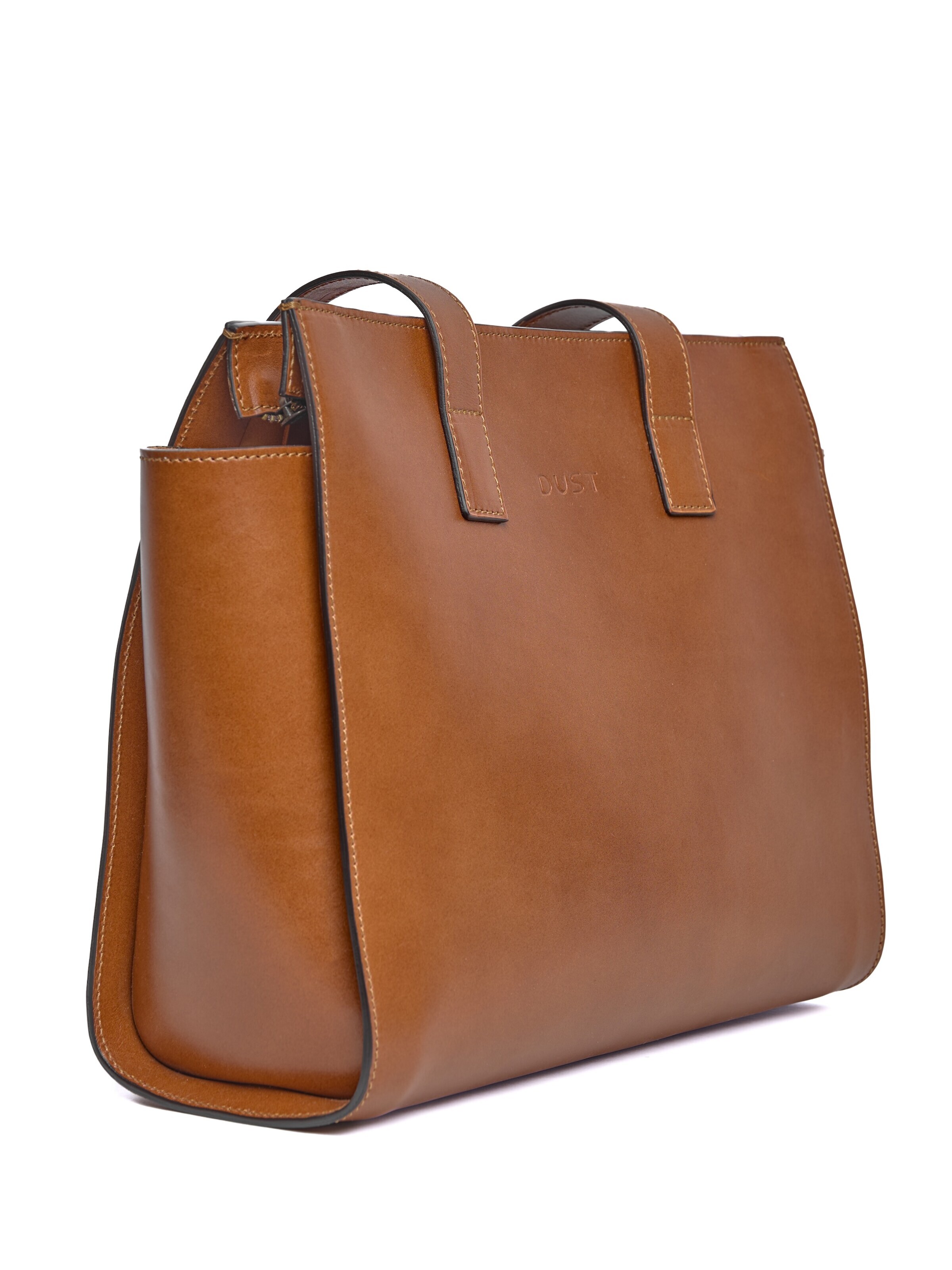 THE DUST COMPANY Shopper 'Leather Tote Brown Aspen Collection' in Bruin
