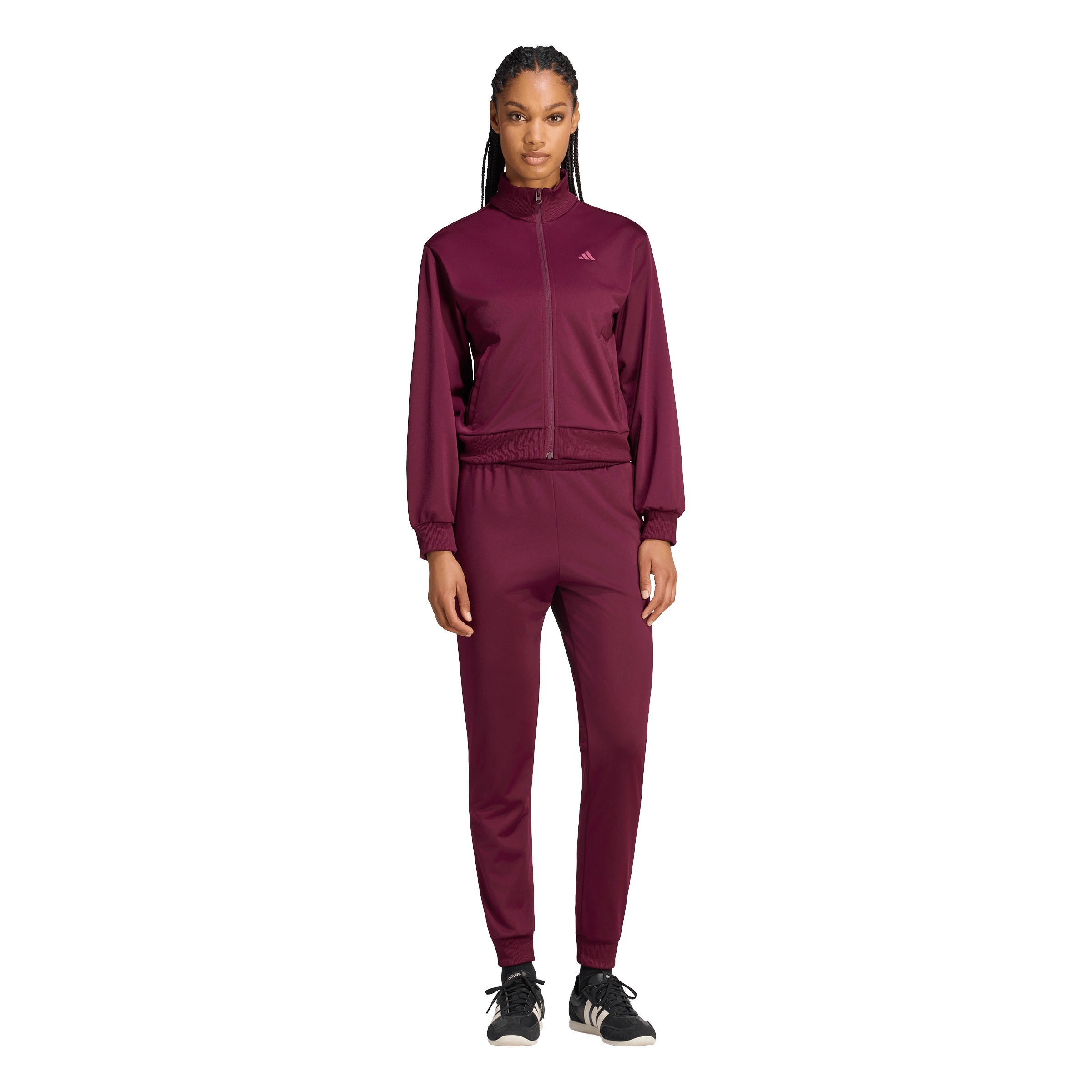 ADIDAS SPORTSWEAR Φόρμα 'Essentials' σε καφέ: μπροστά