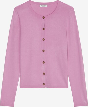 Marc O'Polo Knit cardigan in Pink: front