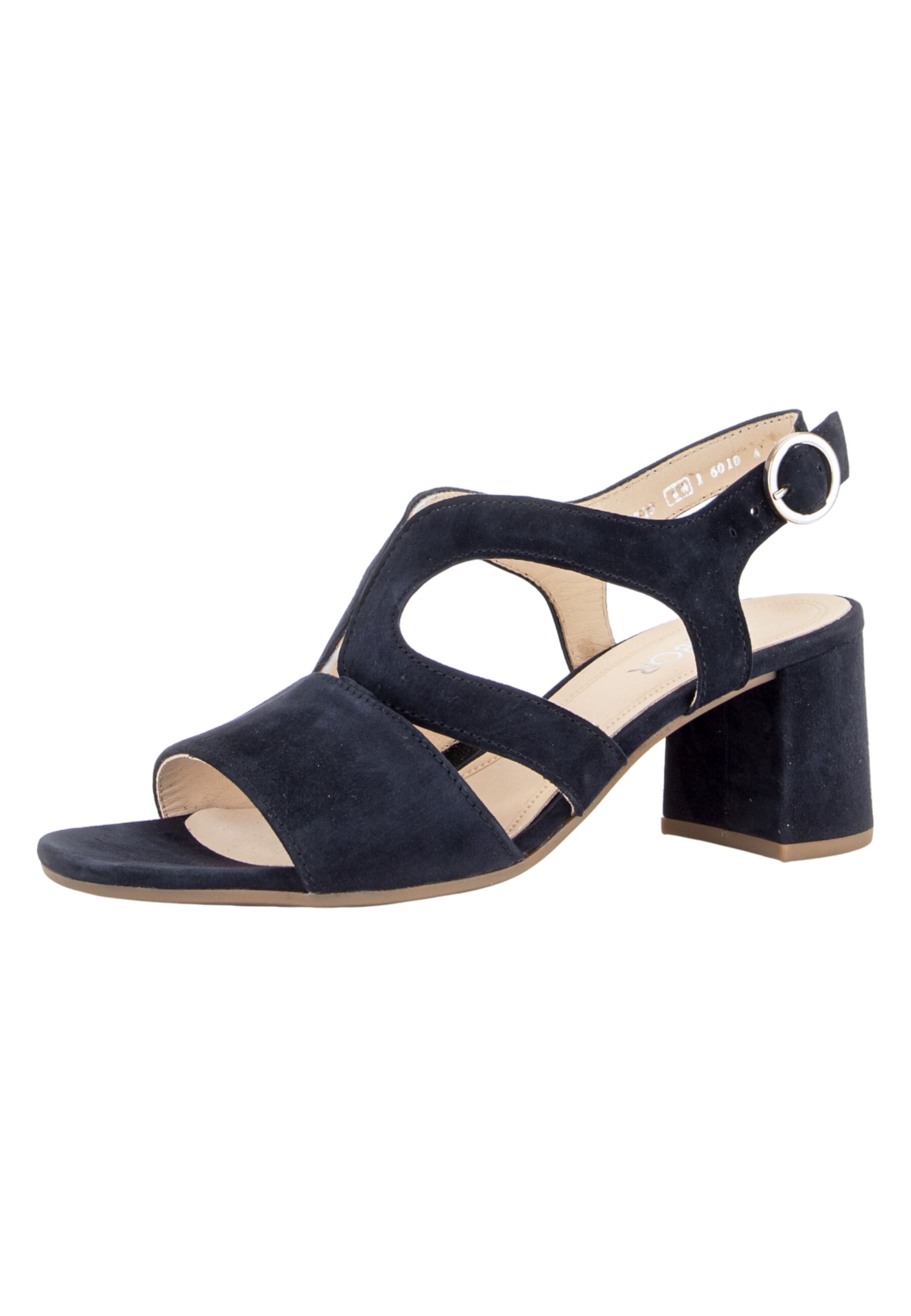 GABOR - Sandália em azul: frente