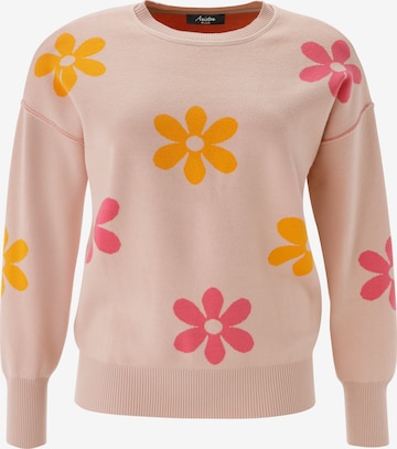Aniston Pullover in Beige: Vorderseite