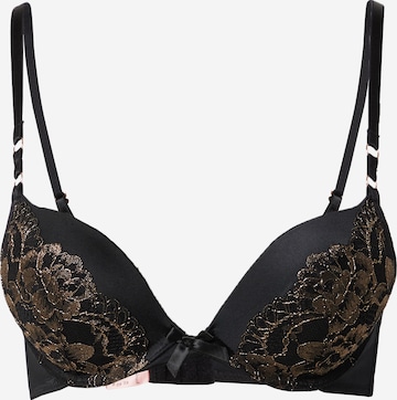 Hunkemöller Push-up BH 'Lexi' in Schwarz: predná strana