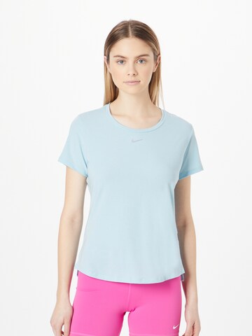 NIKE - Camiseta funcional en azul: frente