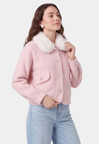 Cardigan myMo ESSENTIALS en rose