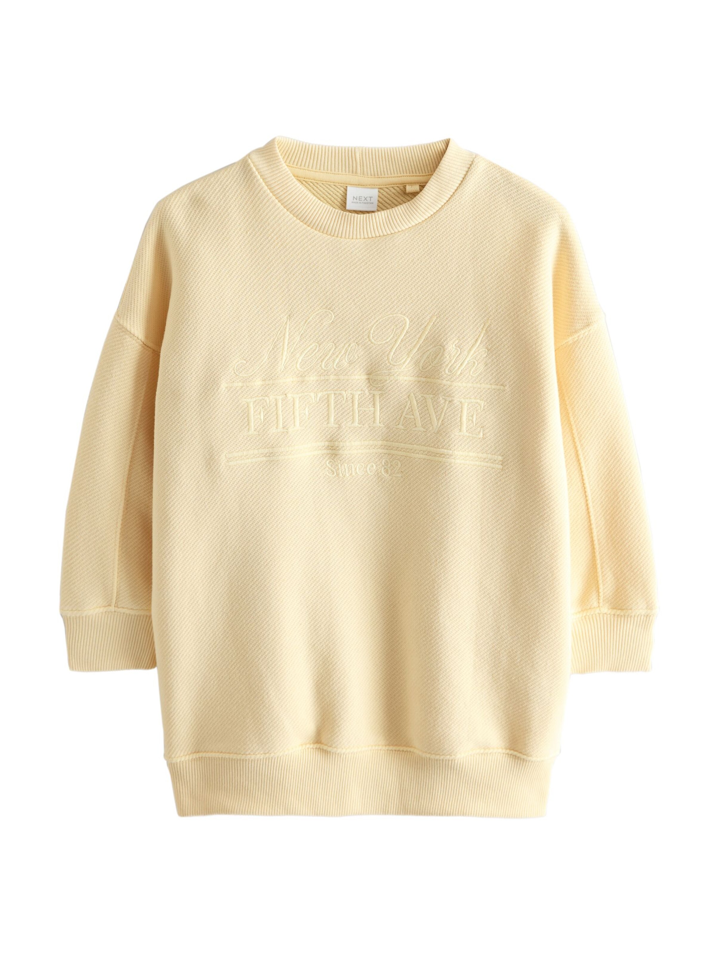 Next Sweatshirt in Gelb: Vorderseite