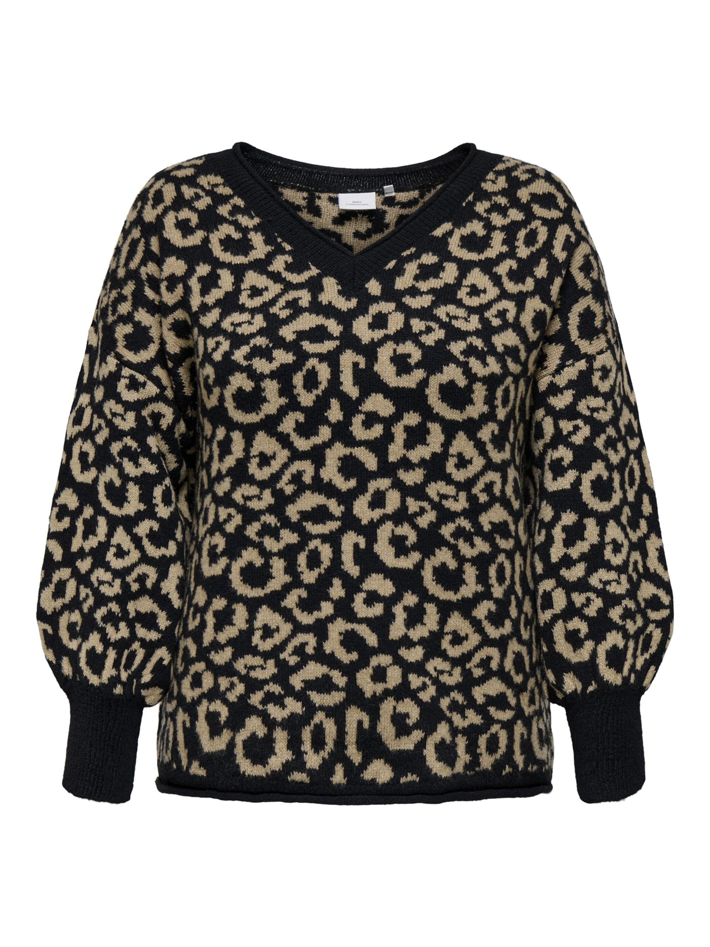 Pull-over 'CARJade' ONLY Carmakoma en noir : devant