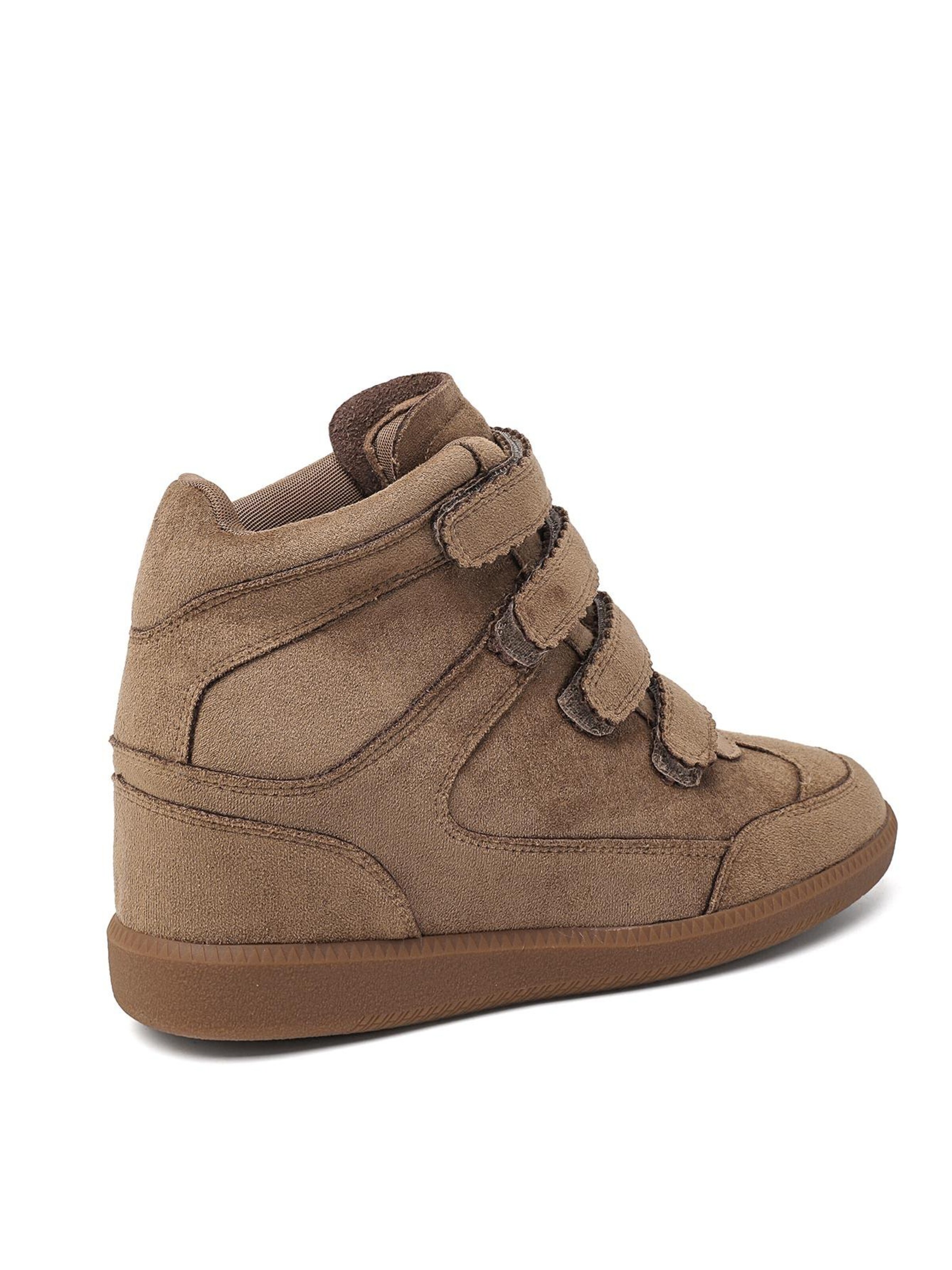 Baskets hautes VERA Collection en gris