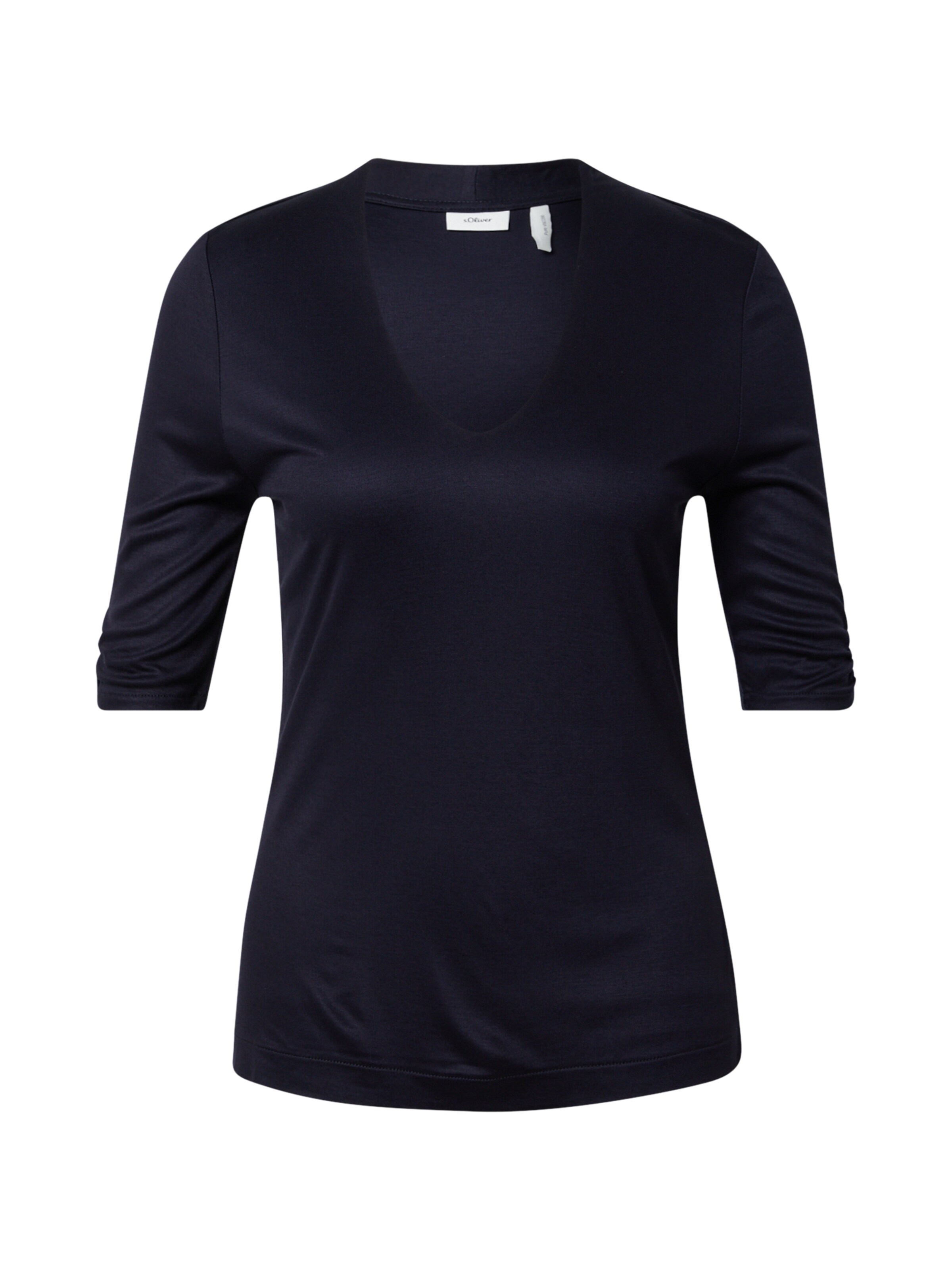 T-shirt s.Oliver BLACK LABEL en bleu : devant