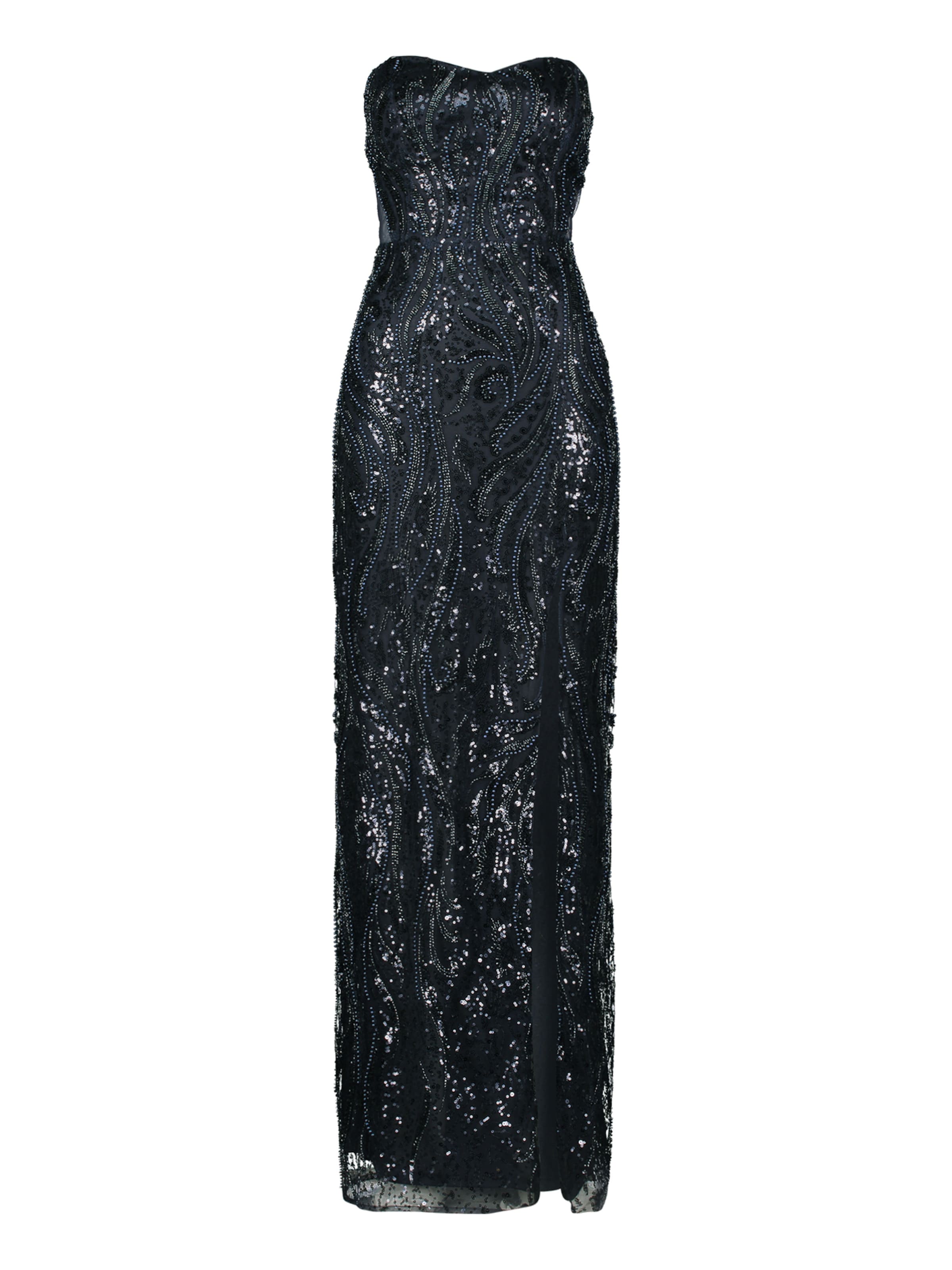 Robe de soirée Vera Mont en bleu : devant