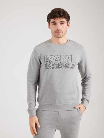 Karl Lagerfeld Sweatshirt in Grau: Vorderseite