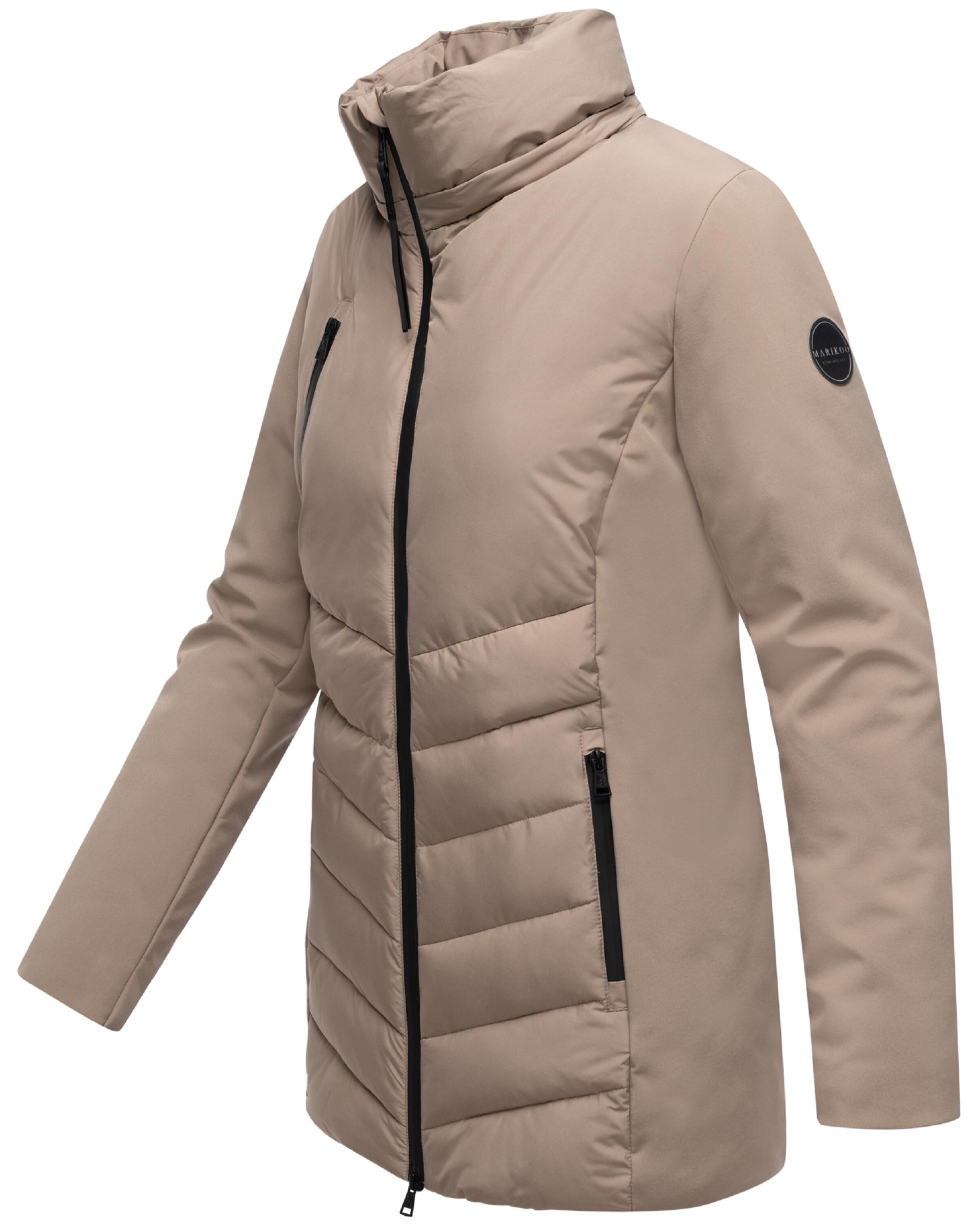 MARIKOO Zimná bunda 'Tivaa XVI' - Hnedá