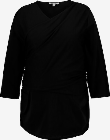 Ulla Popken Shirt in Black: front