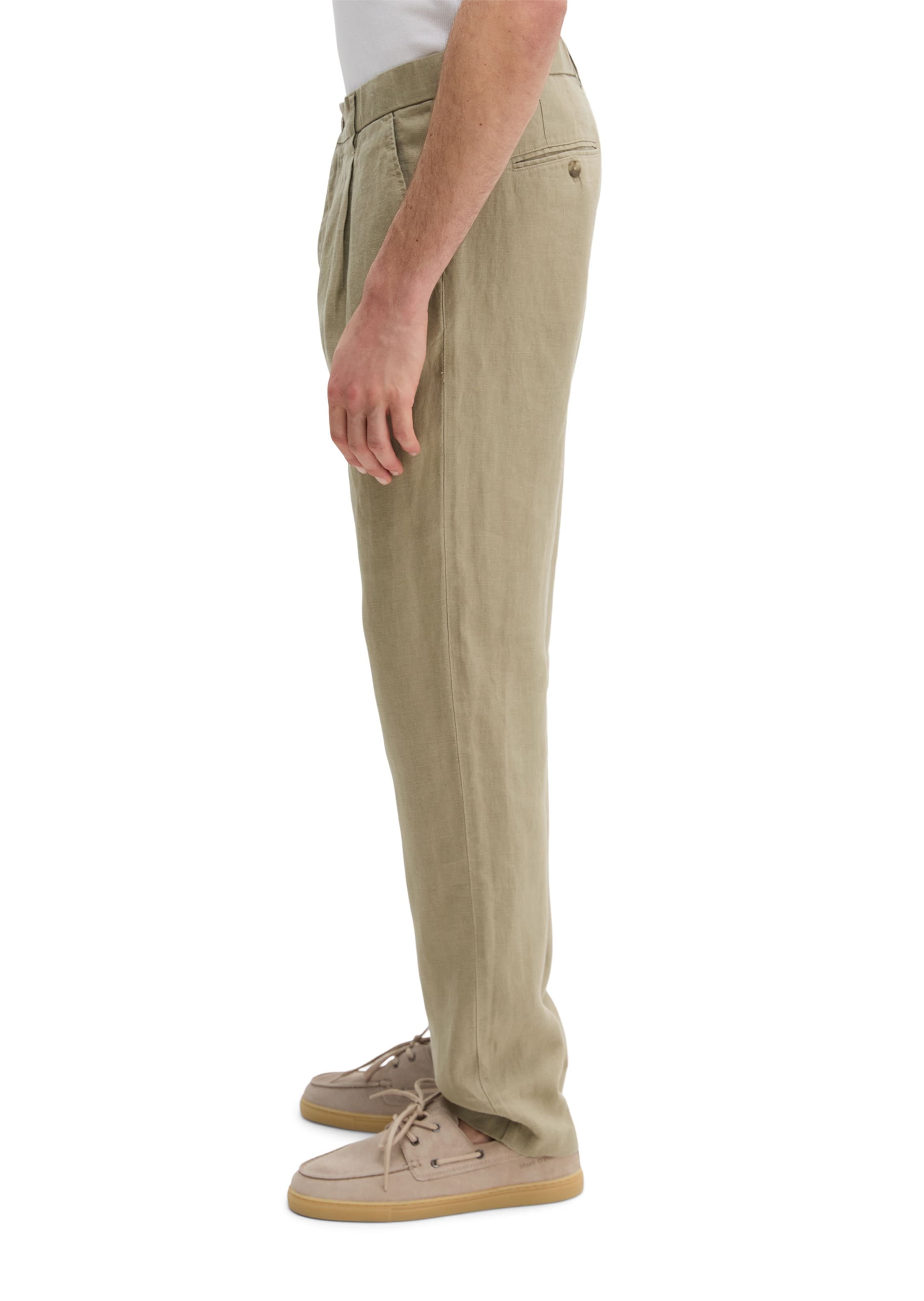 Marc O'Polo Tapered Hose 'Osby' in Beige