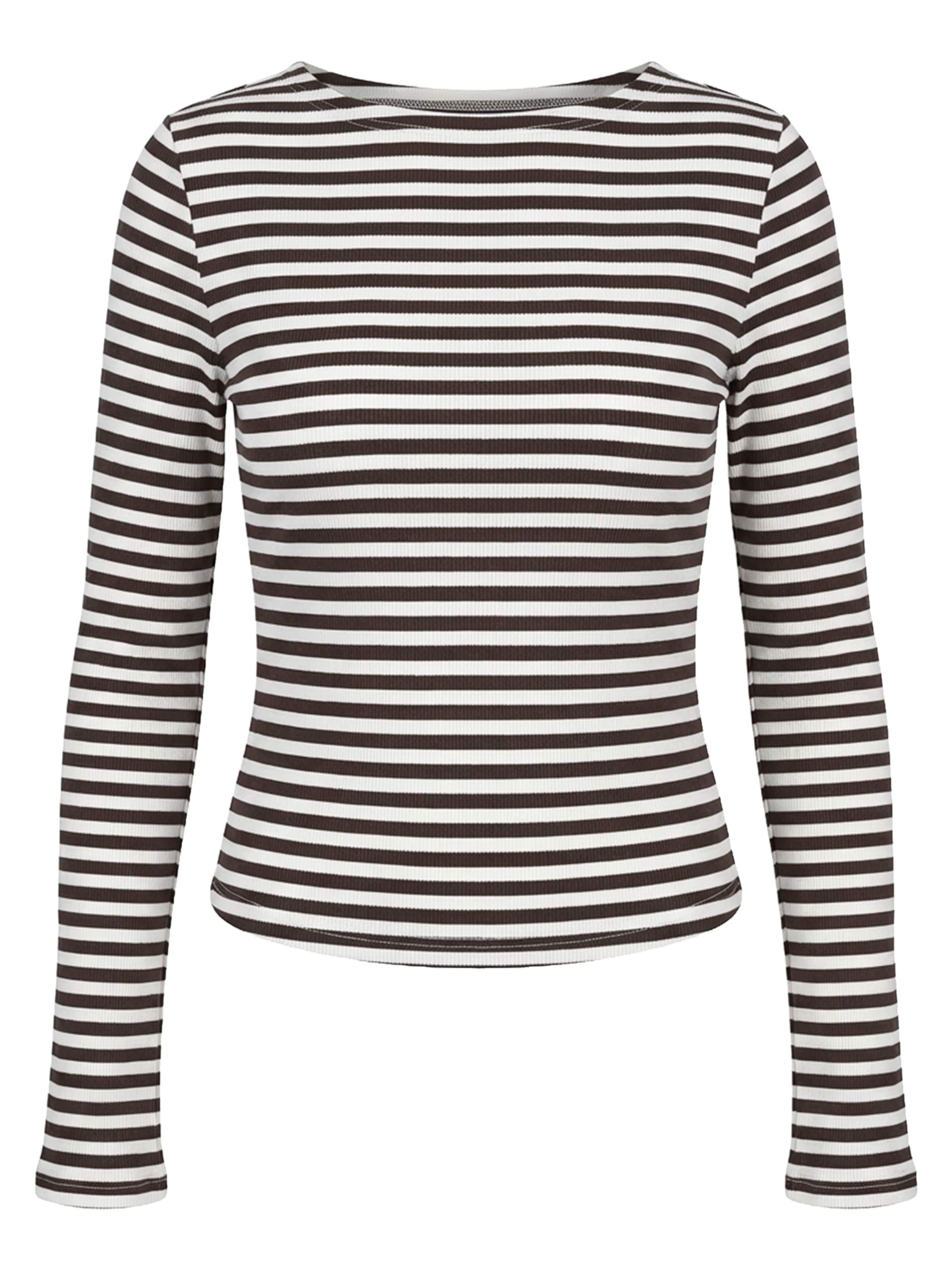 studioselect Póló 'Cleo' - barna: elől