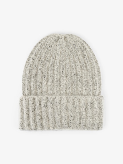 PIECES Beanie 'Pyron' in Light grey / mottled grey, Item view