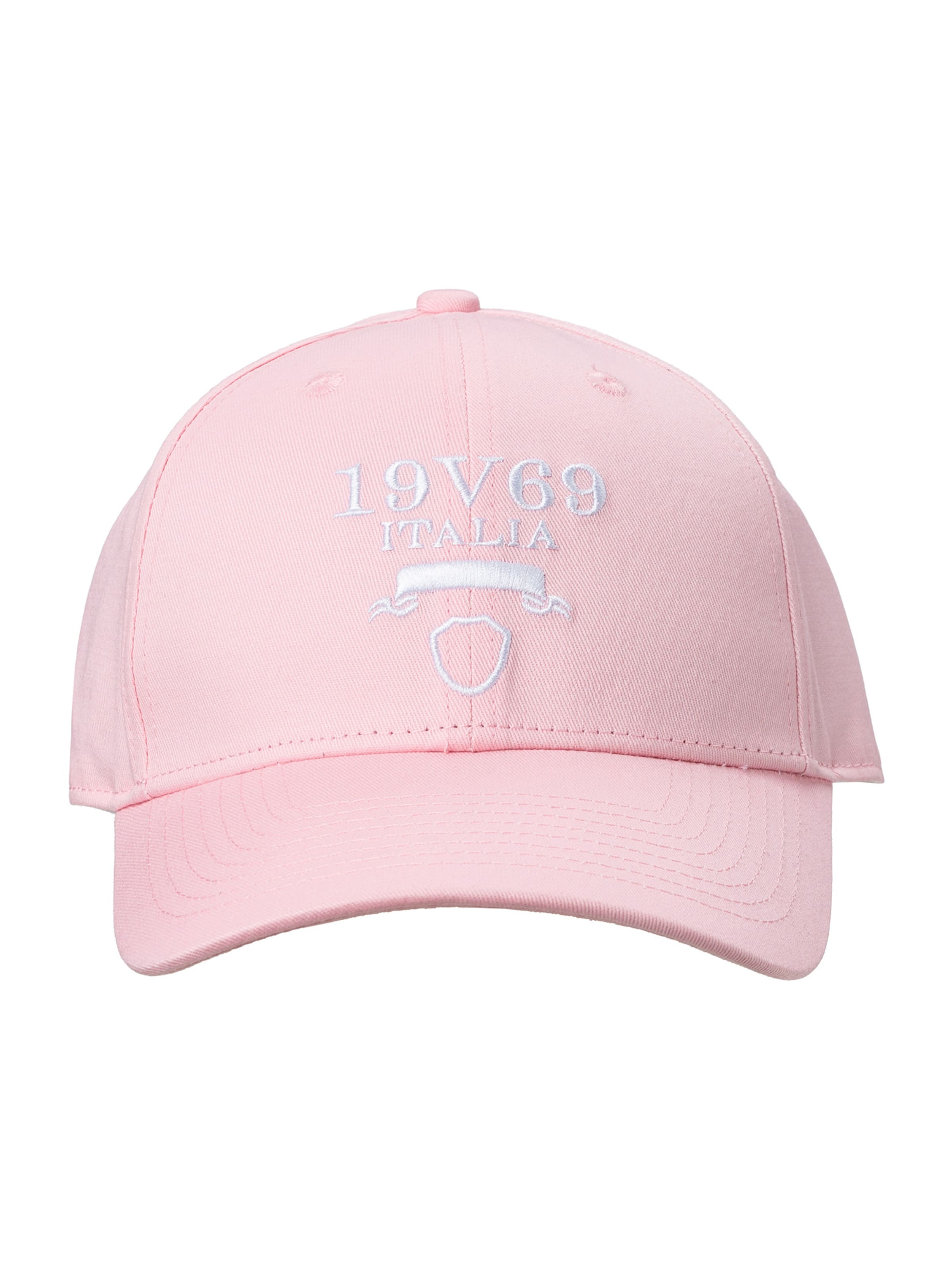 19V69 ITALIA Cap 'Mio' in Pink: front