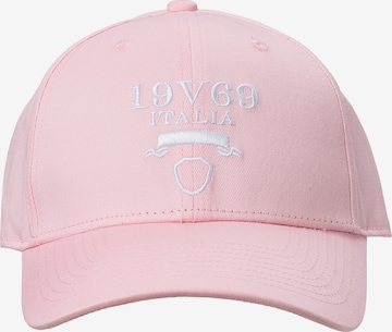 19V69 ITALIA Cap 'Mio' in Pink: front
