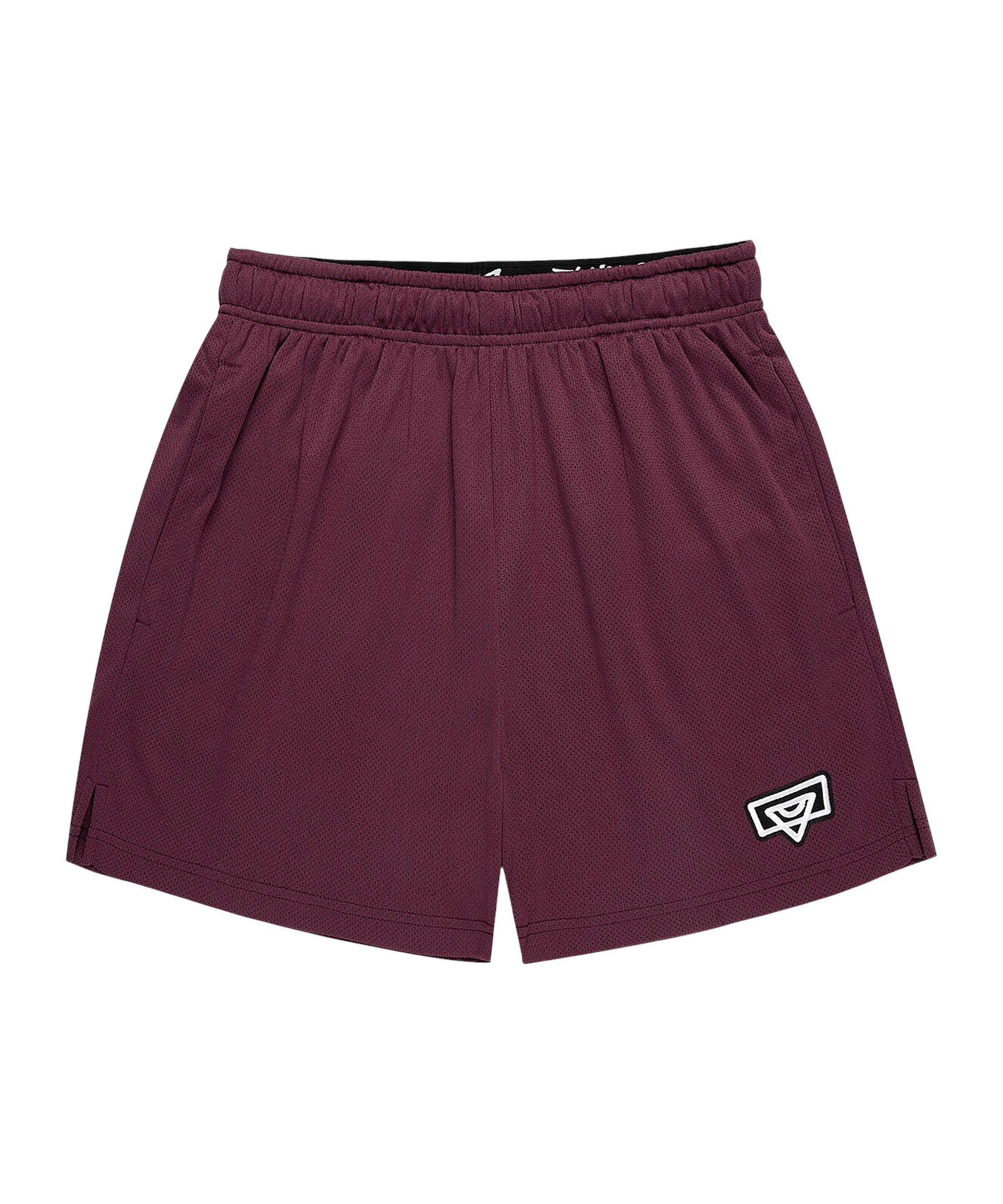 Bucketz Loosefit Shorts in Rot: Vorderseite