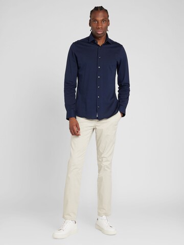 Michael Kors Slim fit Button Up Shirt in Blue