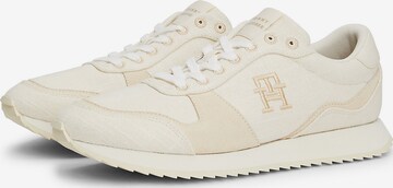 TOMMY HILFIGER Sneakers laag in Beige