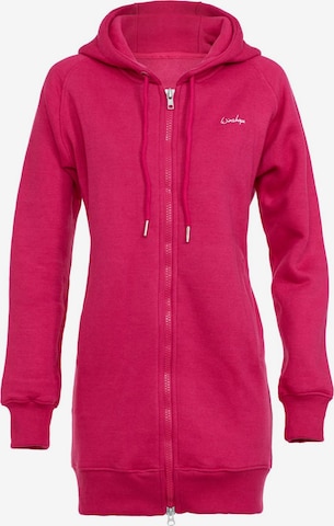 Winshape Sportief sweatvest 'J006' in Roze