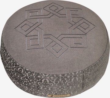 Yogishop Pillow 'Sangit' in Grey: front