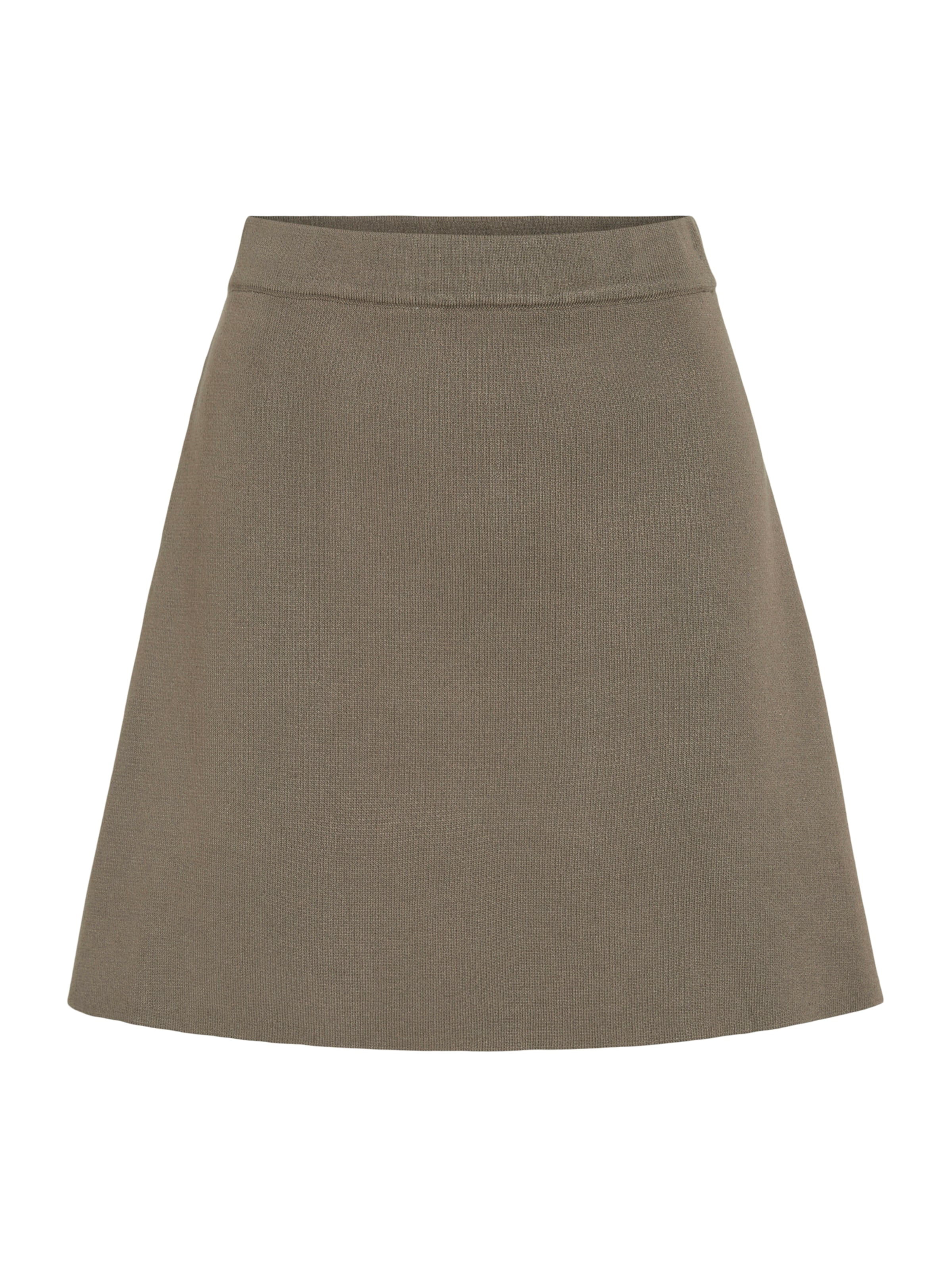 VILA - Falda 'VISway' en marrón: frente