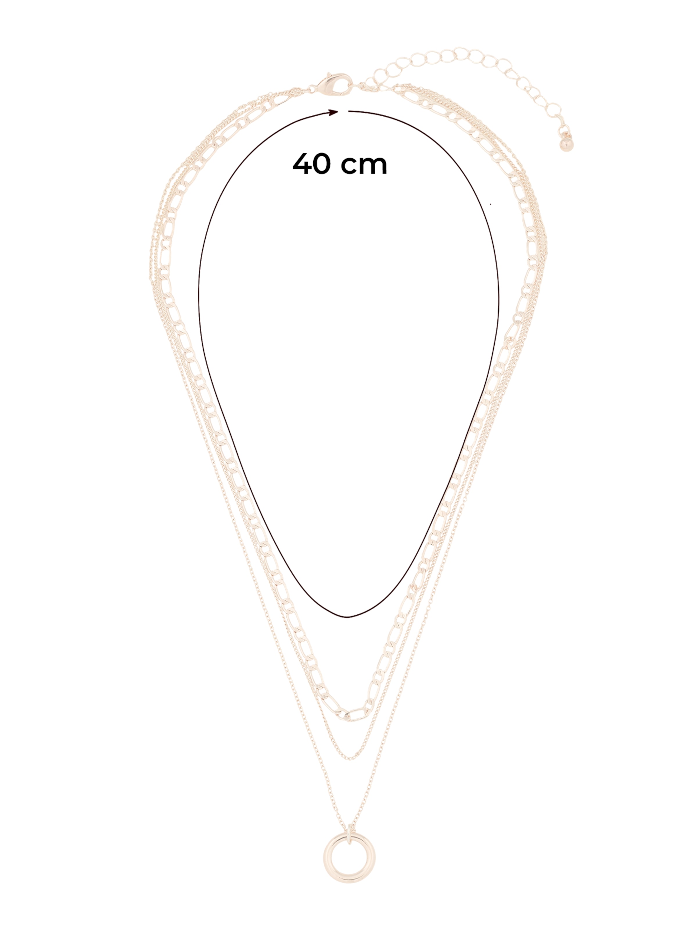 Chaîne 'Tamina' ABOUT YOU en or