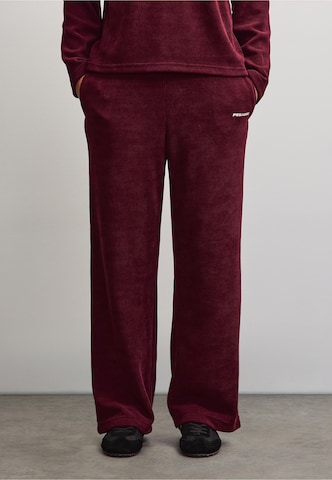 Wide leg Pantaloni 'Noli' di Pegador in rosso: frontale