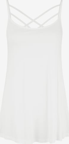 LASCANA Top 'TIFFY' in White: front