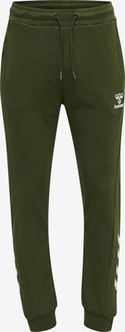 Pantalon de sport Hummel en vert : devant