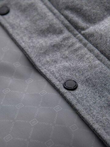 Ombre Winterjas 'OM-JAHP-0203' in Grijs