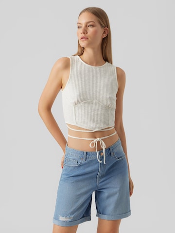 Top di VERO MODA in bianco: frontale