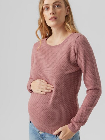 Vero Moda Maternity Pullover 'VMMCare' in Pink