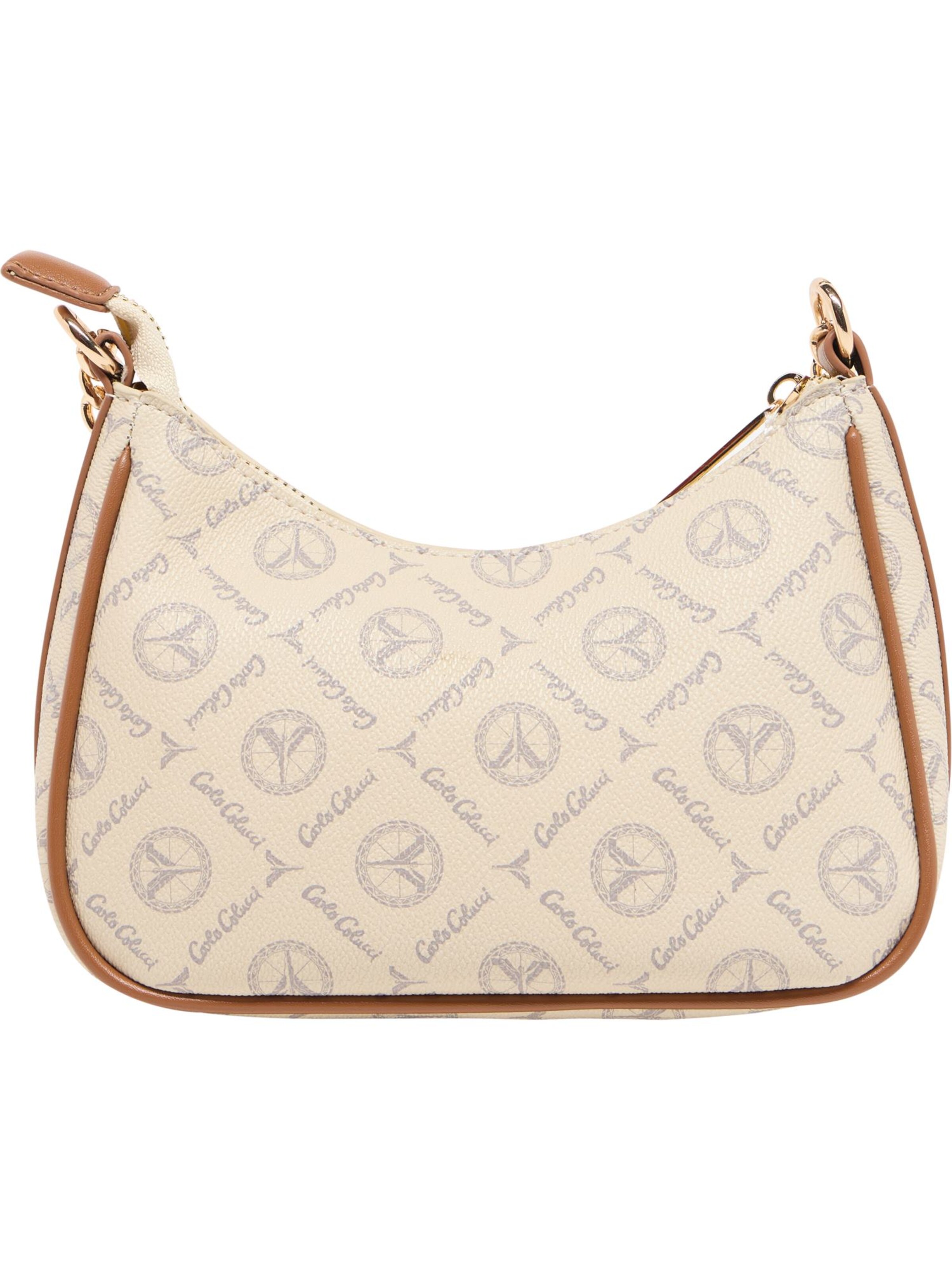 Carlo Colucci Handtasche 'Erioldi' in Beige