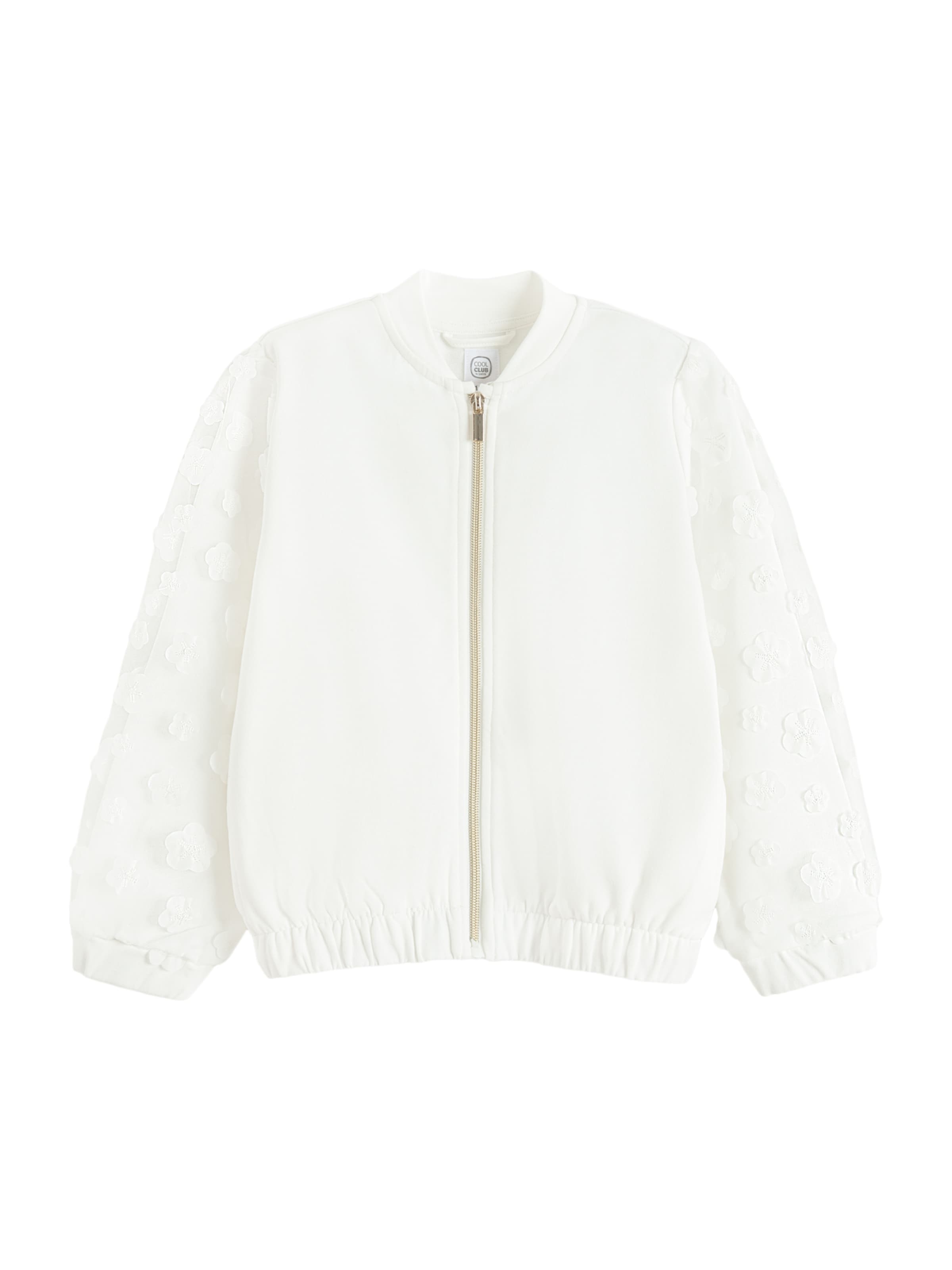 balts Cool Club Sportiska jaka: no priekšpuses