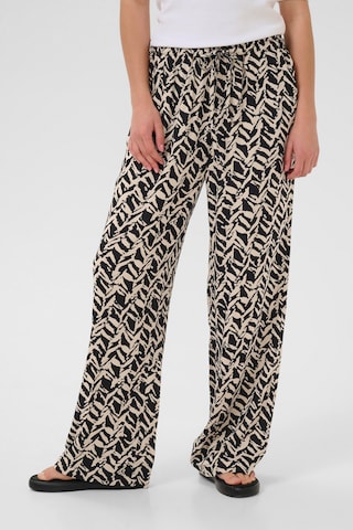 Kaffe Regular Hose in Schwarz: Vorderseite