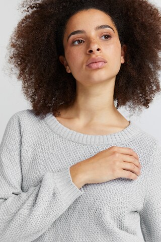 ICHI - Jersey 'Noelle' en gris