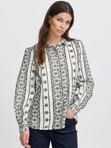 Camicia da donna 'IRBEACE' di Atelier Rêve in bianco: frontale