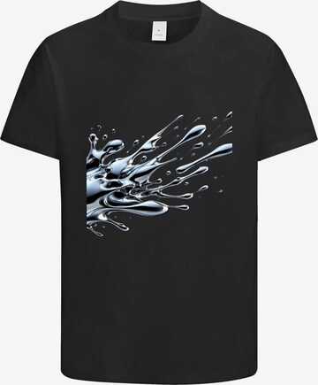HUSKSWARE Shirt in Schwarz: Vorderseite