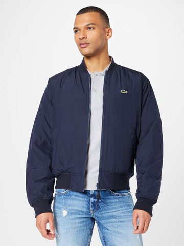 LACOSTE Between-Season Jacket in Blue: front