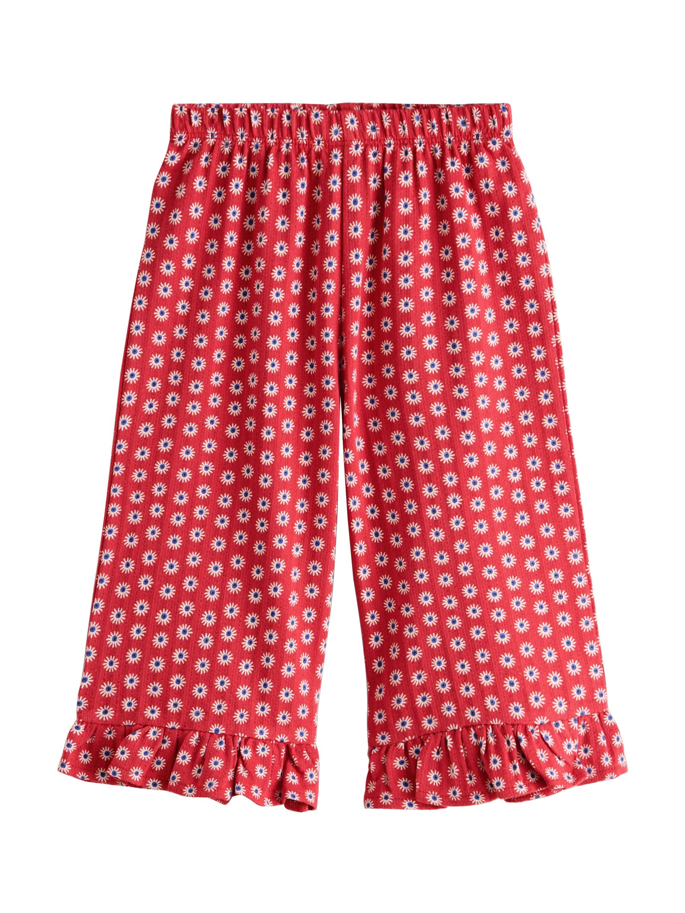 Next Wide Leg Hose in Rot: Vorderseite