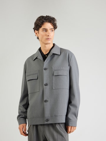 HUGO Tussenjas 'Juliano' in Grijs: voorkant