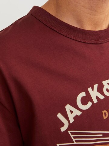 JACK & JONES Bluser & t-shirts 'MICK' i rød