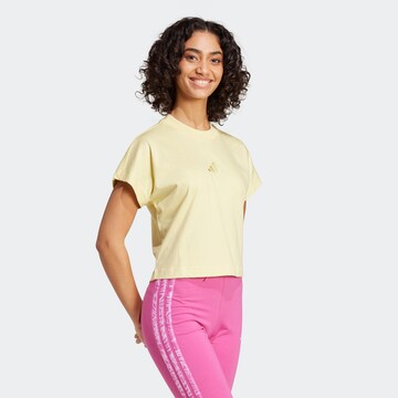 ADIDAS SPORTSWEAR Performance shirt 'ALL SZN' in Yellow