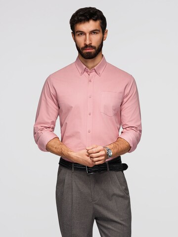 Ombre Regular fit Business shirt in Pink